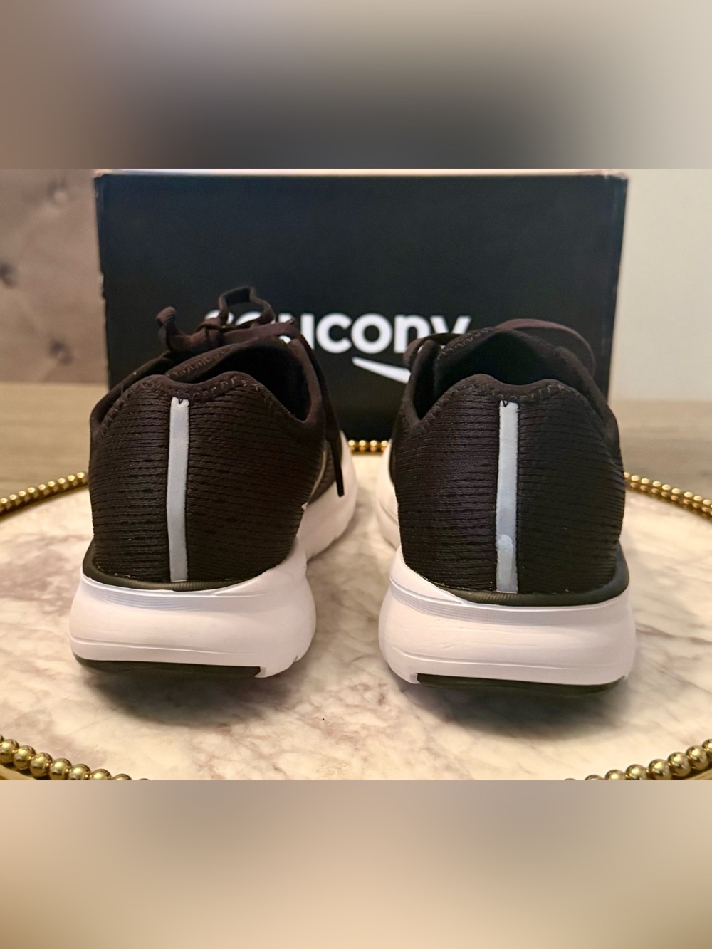 🚨Saucony Versafoam Flare Black Running Shoes | Sz: 6.5 ( NWB) - Picture 5 of 8